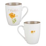 Set de 4 Tasses en Céramique / Blossoms Ceramic Mugs, Floral, Set of 4