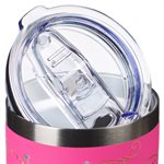 Be Still Stainless Steel Travel Mug, Pink Butterfly