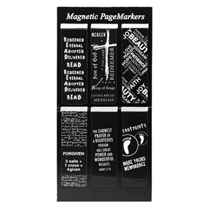 Marque-Page Magnétique / Black and White Magnetic Bookmarks