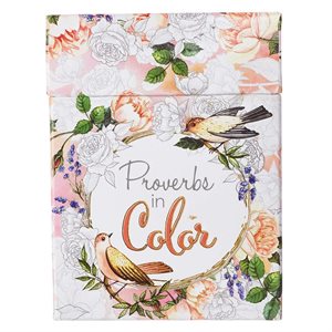 Proverbs in Color: Cards to Color and Share