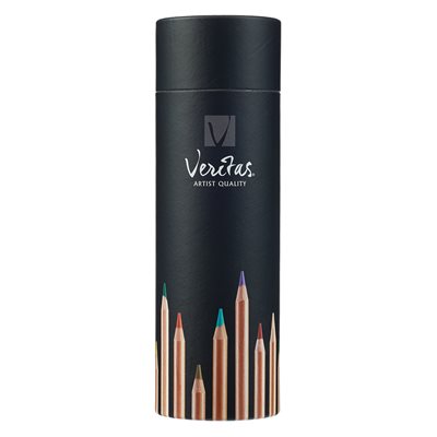 Set de 48 Crayons de Couleur Veritas / Veritas Coloring Pencils in Cylinder - Set of 48