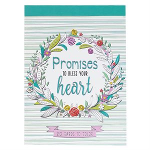 Promises to Bless Your Heart Coloring Cards