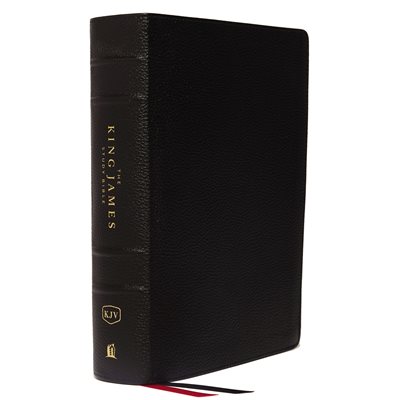 KJV Study Bible Full-Color Edition, Genuine Leather, Black, Indexed
