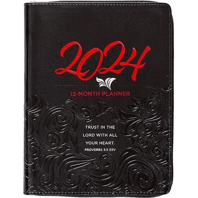 Trust in the Lord: 12-month Weekly Planner (Planner 2024)