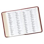 KJV Large Print Compact Bible, Saddle Brown
