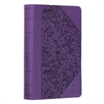 KJV Giant Print Bible, Luxleather purple