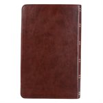 KJV Giant Print Lux-Leather 2-Tone Brown