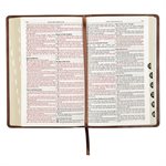 KJV Gift Edition Bible--imitation leather, brown
