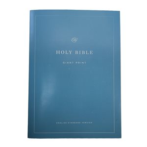 ESV Economy Bible, Giant Print Softcover