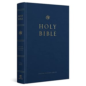 ESV Pew and Worship Bible, Large Print (Blue)