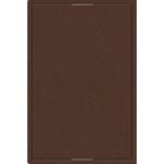 CSB Ultrathin Bible, Brown LeatherTouch