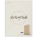 CSB She Reads Truth Bible-Imitation Leather, champagne (indexed)