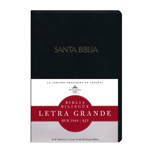 English - Spanish / Santa Biblia Reina Valera Revisada 1960 / The Holy Bible King James Version - Biblia Bilingüe Letra Grande (Spanish Edition)