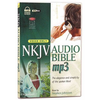 NKJV Complete Audio Bible on MP3-voice only