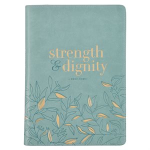 Strength & Dignity, Classic Journal with zipper