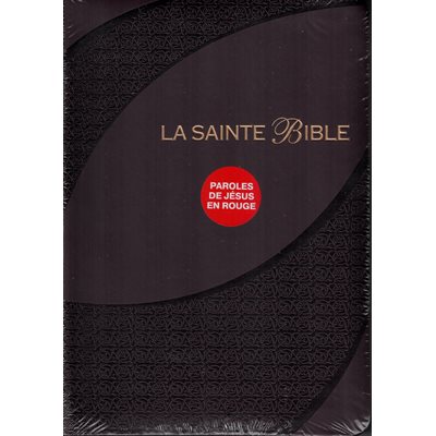 La Sainte Bible, Version Louis Segond 1910 - Moyens Caractères, Similicuir Brun avec Onglets
