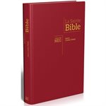 La Bible, version NEG, avec gros caractères - Couverture Rigide Rouge