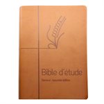 La Bible d’Étude Semeur, Nouvelle Édition (Couverture souple marron, Tranche blanche)