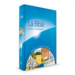 La Bible Version Semeur 2015 avec Gros Caractères - Couverture Rigide Bleue illustrée