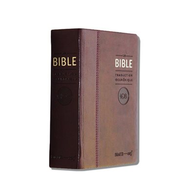 La Bible - Traduction Oecuménique de la Bible (TOB), à Notes Essentielles, Couverture semi-rigide, similicuir bordeaux, tranche dorée