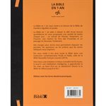 La Bible en 1 an - Version Nouvelle Français Courant (NFC), Édition Catholique, Couverture souple noire