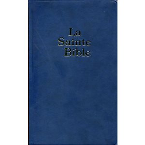 La Sainte Bible - Version Darby (Gros Caractères, Souple, Bleu)