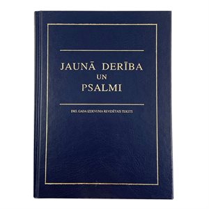 Latvian New Testament with Psalms (Hardcover)