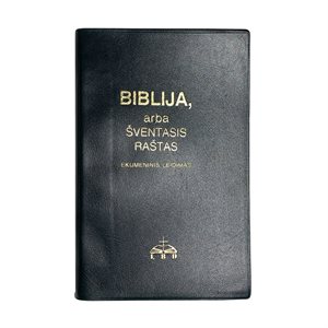 Lithuanian - Biblija (Lithuanian Bible with Apocrypha / Dark Green Vinyl)